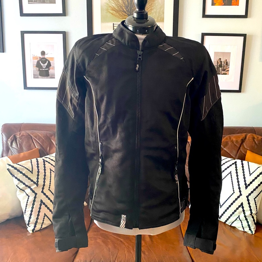 Shift Padded Motorcycle Jacket M - image 1